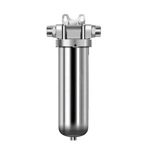 Cartouche de préfiltre Cheero en acier inoxydable 304 de 40 microns, 10 pouces, pour boîtier de filtre de cuisine domestique, installation facile, prétraitement de l'eau - Product Image 1