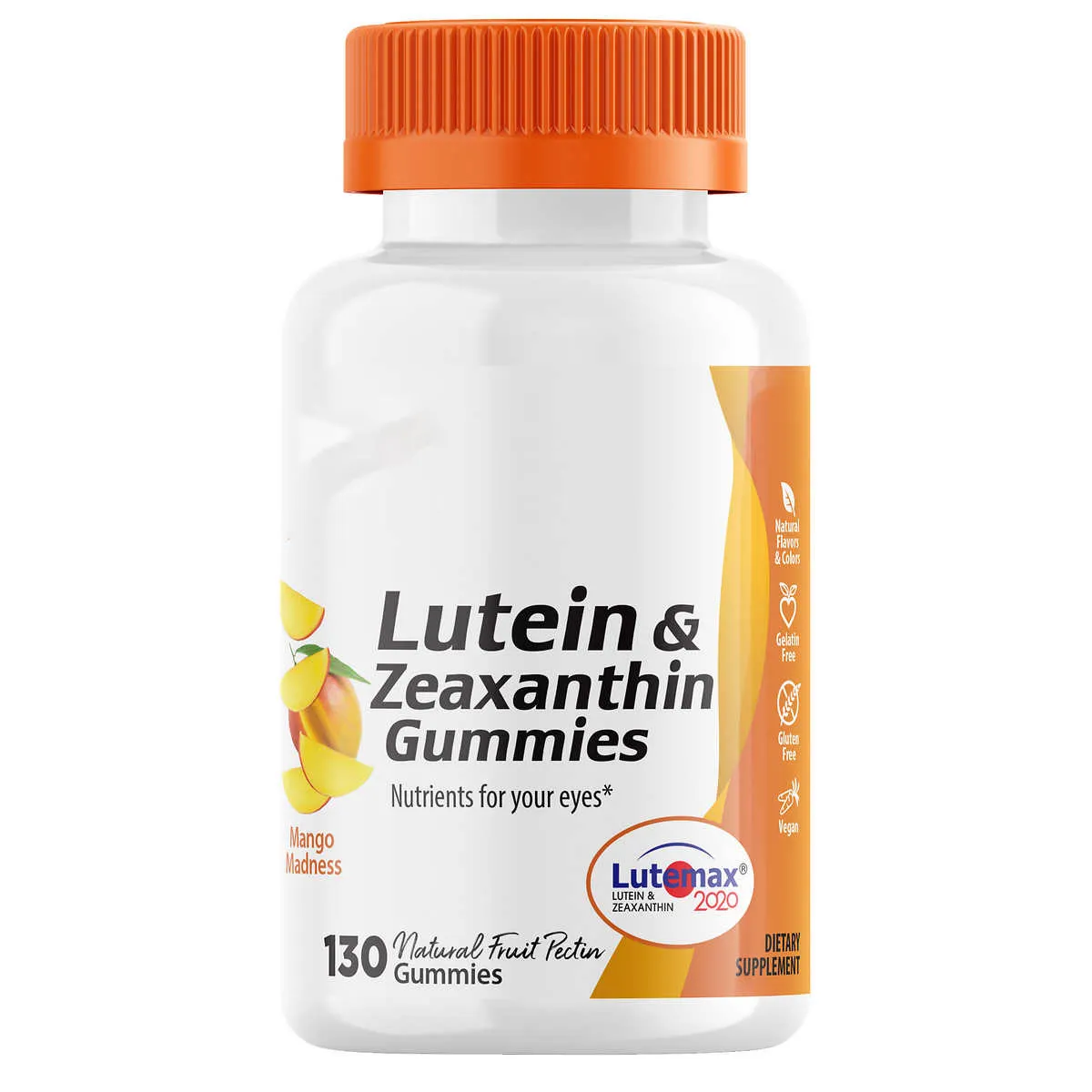 Your Logo Label Vitamin Eye Supplement With Vitamin C Elderberry And Zinc Zeaxanthin Lutein Eye Gummy Candy