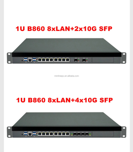 Servidor Compacto de Rack 1U con Placa Base NAS de 8*2.5GbE y 4*10G SFP, Firewall Pfsense, Chip B860 Ultra7 265K 9 285K, 2*DDR5, PCIE4.0 - Product Image 2