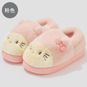 รองเท้าแตะผ้าฝ้ายผ้าใบที่ทนทานเย็บเสริมพื้นยางกันลื่นรองเท้าในบ้านกลางแจ้งสำหรับใช้ในทุกฤดูกาล - Product Image 2