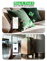 Etiquetas de Rastreo para iOS y Android, Localizadores 2 en 1 para Google y Apple, Compatibles con Google Find Hub y Apple Find My