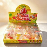Neues Frucht-Birnen-Quetschspielzeug Niedliches Langsam Zurückfederndes Stressabbau-Spielzeug Realistisches Frucht-Design Fidget-Spielzeug Party- und Feiertagsgeschenke