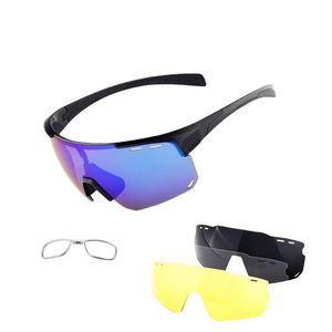 Hot Sale <b>Blue</b> Bicycle Sun Glasses Interchangeable Lenses Cycling Glasses Pc Mirror Sport <b>Sunglasses</b> - Product Image 5