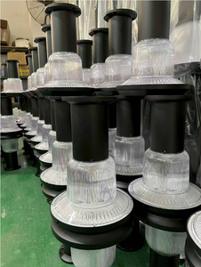 أضواء حديقة شمسية LED مقاومة للماء IP65، أضواء حديقة شمسية من الألومنيوم مع بطارية ليثيوم - Product Image 5