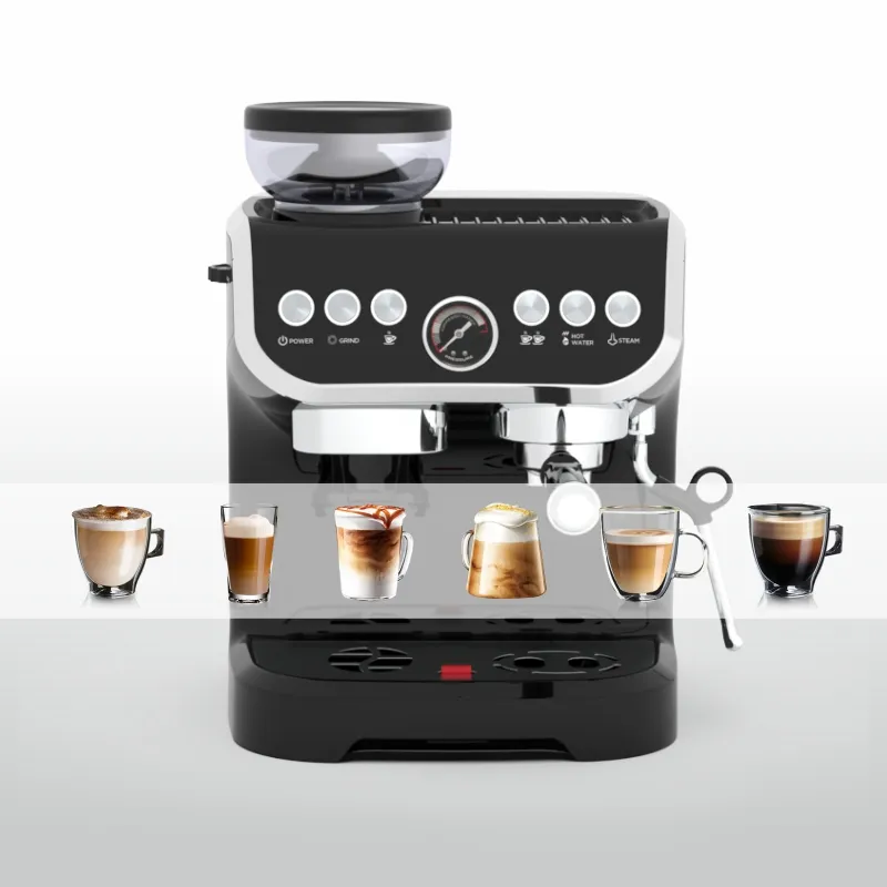 Nueva llegada cafetera espresso italiana máquina comercial para hacer café espresso