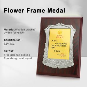 Empresa hecha a medida anual, premiación de eventos Certificado de madera Medalla Trofeo Placa Premios/ - Product Image 5