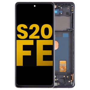 Pantalla LCD Táctil con Marco para Teléfono Móvil G780 G781, Repuesto para Samsung <span class=keywords><strong>Galaxy</strong></span> S20 FE - Product Image 1