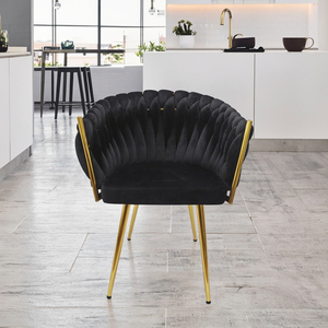 Chaises de Salle à Manger Modernes à Pieds en Bois <span class=keywords><strong>Beige</strong></span>, Livraison en 7 Jours, Faible MOQ, Idéales pour Café, Tressées - Product Image 6