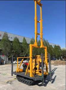 מקדחת זחלית הידראולית XYD 200, מכונת קידוח ליבה על זחלים לבניית בארות מים - Product Image 3