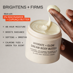 Beurre corporel hydratant et éclatant Dream, hydratant nourrissant pour une peau éclatante, étiquette privée OEM - Product Image 3