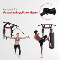 Barre de traction murale pour portes debout, gymnastique, horizontale multifonctionnelle, réglable