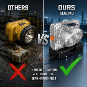 Lámpara Frontal a Prueba de Explosiones ATEX <span class=keywords><strong>M1</strong></span> Zona 0, LED Inalámbrica con Carga Inalámbrica, OLED IP68, Lámpara de Seguridad para Refinerías, Industria Química y Marina - Product Image 4