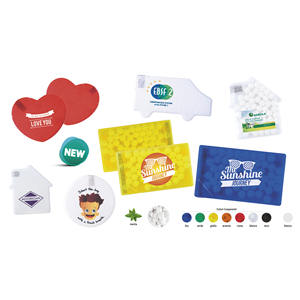Confezione di caramelle promozionali Mint Card Sagome con design personalizzabile per eventi di marketing - Product Image 1