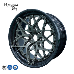 ล้อฟอร์จ 2 ชิ้น ทำจากคาร์บอนไฟเบอร์ Mforged น้ำหนักเบา ขอบล้อ A6061-T6 สำหรับรถแข่งและรถแต่งระดับพรีเมียม ผู้ผลิต OEM - Product Image 1