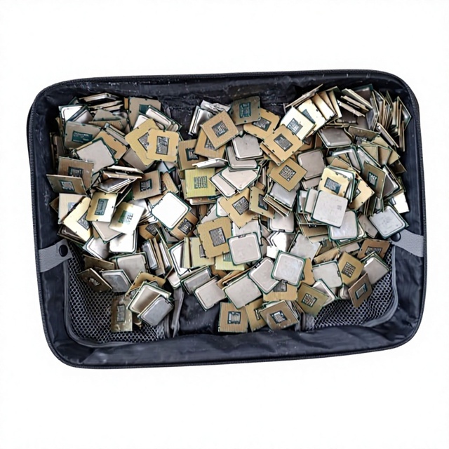 Ceramic CPU Processor Scrap Recyclable Chip for Recycling for Compatible 14 Nanometer 2-core 64-Bit Server Use