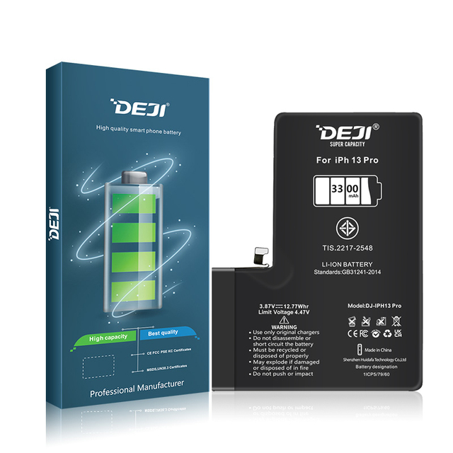 DEJI TIS MSDS UN38.3 Factory OEM Genuine Phone Batteries for iphone 13 PRO Battery