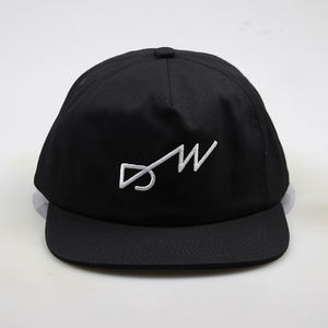 Bordado personalizado 5-Panel Snapback tipo gorra sin estructura de perfil medio plano <span class=keywords><strong>Bill</strong></span> hombres <span class=keywords><strong>Camper</strong></span> sombrero de sarga de algodón 2025 nuevo - Product Image 1