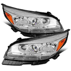 Auto HeadLamp HALOGEN PROJECTOR DOT APPROVED AUTO HEADLAMP CLEAR TYPE HEADLAMP FOR CHEVROLET MALIBU 2013-2015