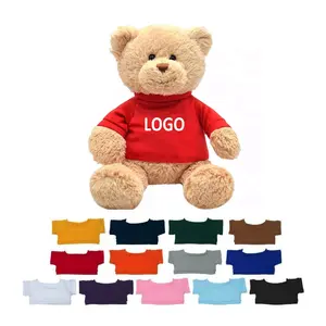 Benutzer definierte ausgestopfte Teddybär Plüsch fantastische Froschs pielzeug mit Hemd Hoodies