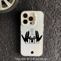 Coque de Téléphone PC Design Tendance pour iPhone 7 8 Xr Xs 11 12 13 14 15 16 Plus 17 Pro Max