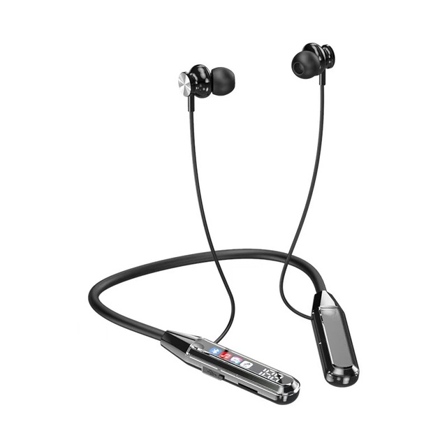 New JL ANC for 5.4 500mAh Battery Colorful Screen Magnetic 8EQ Sport In-Ear Monitor Karaoke Neckband Wireless Stereo