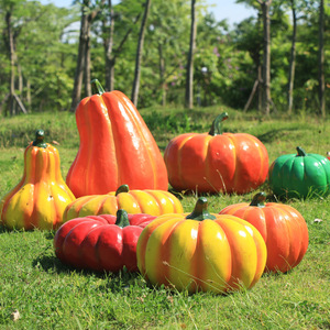 <span class=keywords><strong>Décoration</strong></span> de citrouille d'Halloween en résine géante pour extérieur, imperméable et créative - Product Image 5