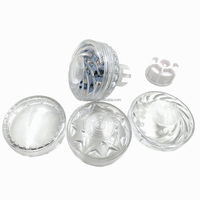 Lumières LED Carnival Auto AC24V E14 IP65 en plastique, type caméléon, 45 mm, pour parcs d'attractions, lumières multicolores changeantes