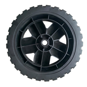 Pneu et roues en PVC en plastique solide de 7x1.5 pouces, pour chariot pliant de chariot de jardin d'outil - Product Image 4