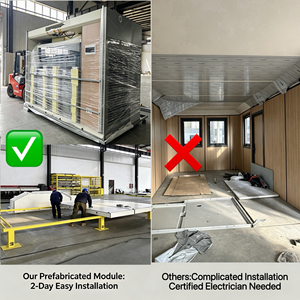 <span class=keywords><strong>Casa</strong></span> Contenedor Modular Prefabricada de Lujo, Totalmente de Aluminio, de 40, 20 y 30 Pies, con 1, 2, 3, 4 o 5 Dormitorios, Villa Prefabricada Portátil - Product Image 4