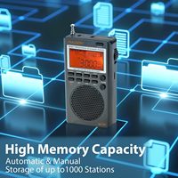 Radio portable Raddy RF760, récepteur ondes courtes, scanner toutes bandes AM FM SW CB VHF UHF AIR, rechargeable
