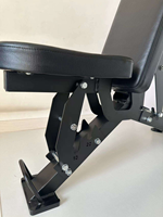 Chaise de fitness multifonctionnelle réglable Banc d'entraînement de gymnastique domestique commercial Banc d'haltères en métal