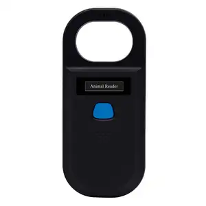 Lecteur portatif de micropuce animale RFID 134.2Khz Scanner d'identification d'animal familier pour la gestion et le suivi des animaux