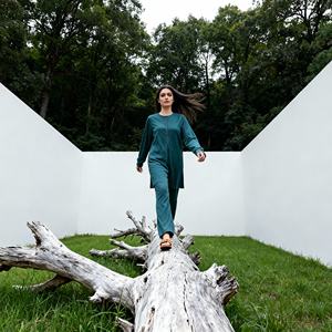 Robe Abaya de Luxe en Polyester Imprimée Personnalisée de Haute Qualité pour Femmes Musulmanes, Occasions de Fête et de Soirée - Product Image 4