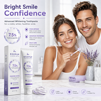 Dentifrice personnalisé à 7,5 % d'hydroxyapatite nano pour la réparation de l'émail, l'élimination des taches et l'apport d'une haleine fraîche – Dentifrice pour adultes