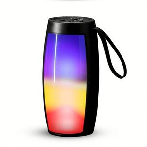 Newest LED Wireless <b>Speaker</b> Portable RGB Colorful Luminous Card <b>Speaker</b> Night Light Music Player With Lanyard - Product Image 1