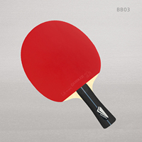 Pingpong Paddle 7Ply Poplar Blade Jeu de raquettes de tennis de table
