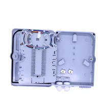 Boîtier de distribution de fibre optique FDB de haute qualité, certifié ISO9001, marque Tti, 12 cœurs, connecteur SC, boîte de répartition FTTH, haute résistance aux chocs