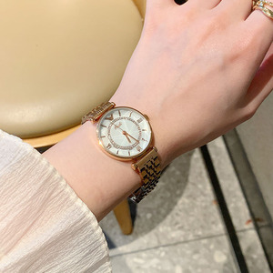Reloj de Cuarzo Minimalista y Versátil para Mujer, Reloj de Pulsera Casual de Moda con Correa de Acero para Dama - Product Image 5