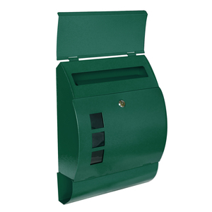 Boîte <span class=keywords><strong>aux</strong></span> <span class=keywords><strong>lettres</strong></span> moderne en métal pour le jardin extérieur Boîte de dépôt murale pour la poste <span class=keywords><strong>aux</strong></span> <span class=keywords><strong>lettres</strong></span> <span class=keywords><strong>Plaque</strong></span> en acier galvanisé, acier 0.7mm (solide) - Product Image 3