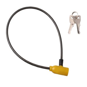 Bicycle <b>Lock</b> 120 Cm Blue Metal Wire <b>Lock</b> For Bicycles Doors <b>Windows</b> Durable - Product Image 3