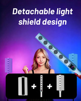 OEM/ODM 55W RGB LED Video Stick Light APP Control CRI>95Ra 2700-7500K Photographie LED Stick Light