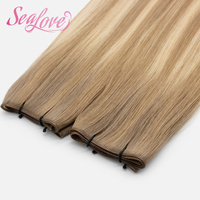 Extensions de cheveux humains Remy 100% Premium Genius Weft - Ultra-fines et sans couture pour salons professionnels européens (vente en gros)