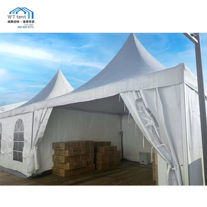 Gazebo da Giardino 3x3 m, 4x4 m, 5x5 m, 6x6 m, Tenda a Pagoda per Cerimonie, Ricevimenti, Matrimoni e Feste - Product Image 6