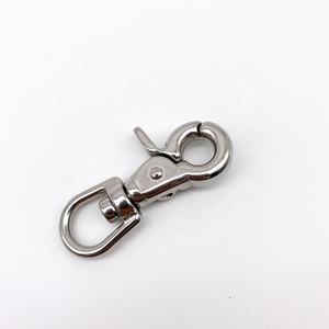 Bán Buôn 66 Mét Thép Không Gỉ 316 Tôm Hùm Clasp Mắt Xoay Kích Hoạt Mùa Xuân Snap Hook Cho Dog Leash - Product Image 2