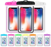 Pochette Téléphone Écologique Flottante en PVC Imprimée Anti-UV, Étanche avec Cordon de Cou, Sac Sec Transparent à Écran Tactile – Cadeaux Promotionnels Simples
