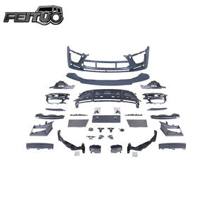 Kit Carrozzeria Anteriore per <span class=keywords><strong>Porsche</strong></span> <span class=keywords><strong>Macan</strong></span> 95B.2, Aggiornamento al Modello 2021 Turbo, Accessori per Paraurti <span class=keywords><strong>Auto</strong></span> - Product Image 2