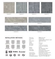 Dalles de moquette de luxe pour showroom en stock – Revêtement de sol commercial haut de gamme, carrés modulaires, couleurs vibrantes, finition premium, livraison rapide