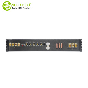 Amplificateur de subwoofer monobloc de classe AB pour <span class=keywords><strong>voiture</strong></span> OEM Sennuopu HQ-3000.1D, amplificateur mono universel en aluminium, audio de <span class=keywords><strong>voiture</strong></span>, 30 ampères x 4, 100 dB - Product Image 4