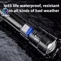 Linterna de Camping Multifuncional al por Mayor, Batería de Litio Recargable, LED IP55 Impermeable, Carga USB, Regulable, 6000K