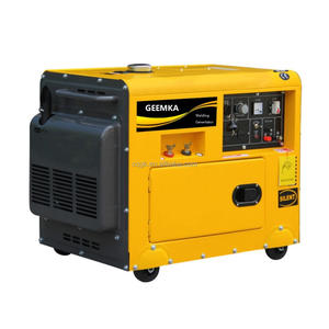 Generator pendingin udara Diesel portabel elektrik mulai 180A 190A 200A 210A 2KW penggunaan ganda mesin las senyap - Product Image 1